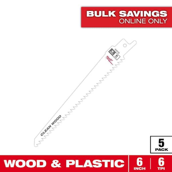 Milwaukee 9 in. 18 TPI Medium Metal Cutting SAWZALL Reciprocating