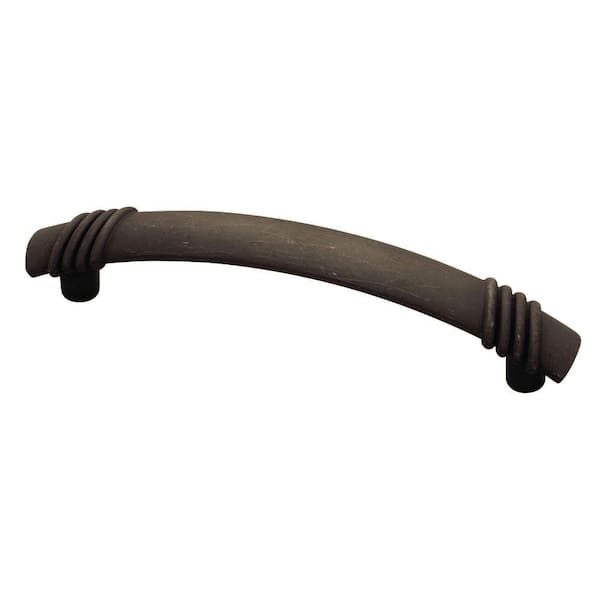 Liberty Knuckle 3-3/4 in. (96mm) Center-to-Center Distressed Oil Rubbed Bronze Drawer Pull