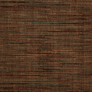 Suspicion - Toffee - Brown 13.9 ft. 71 oz. Wool Texture Installed Carpet
