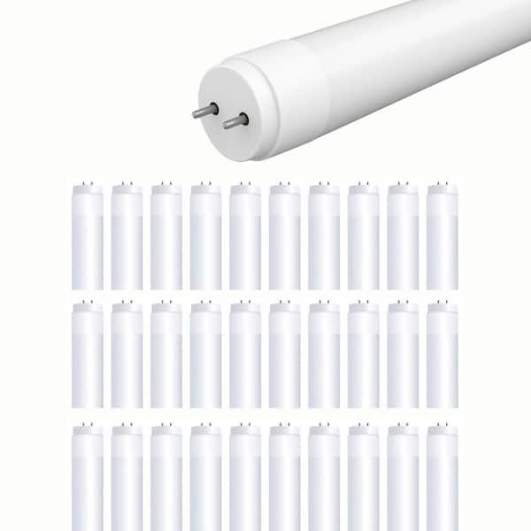 40-Watt 4 ft. T12 G13 Type A Plug and Play High Output Linear LED Tube Light Bulb, Cool White 4000K (30-Pack)