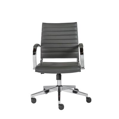Brooklyn Gray Low Back Office Chair