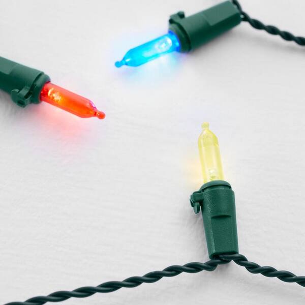 17.7' Multi Color Battery Operated String Christmas Lights - RecPro