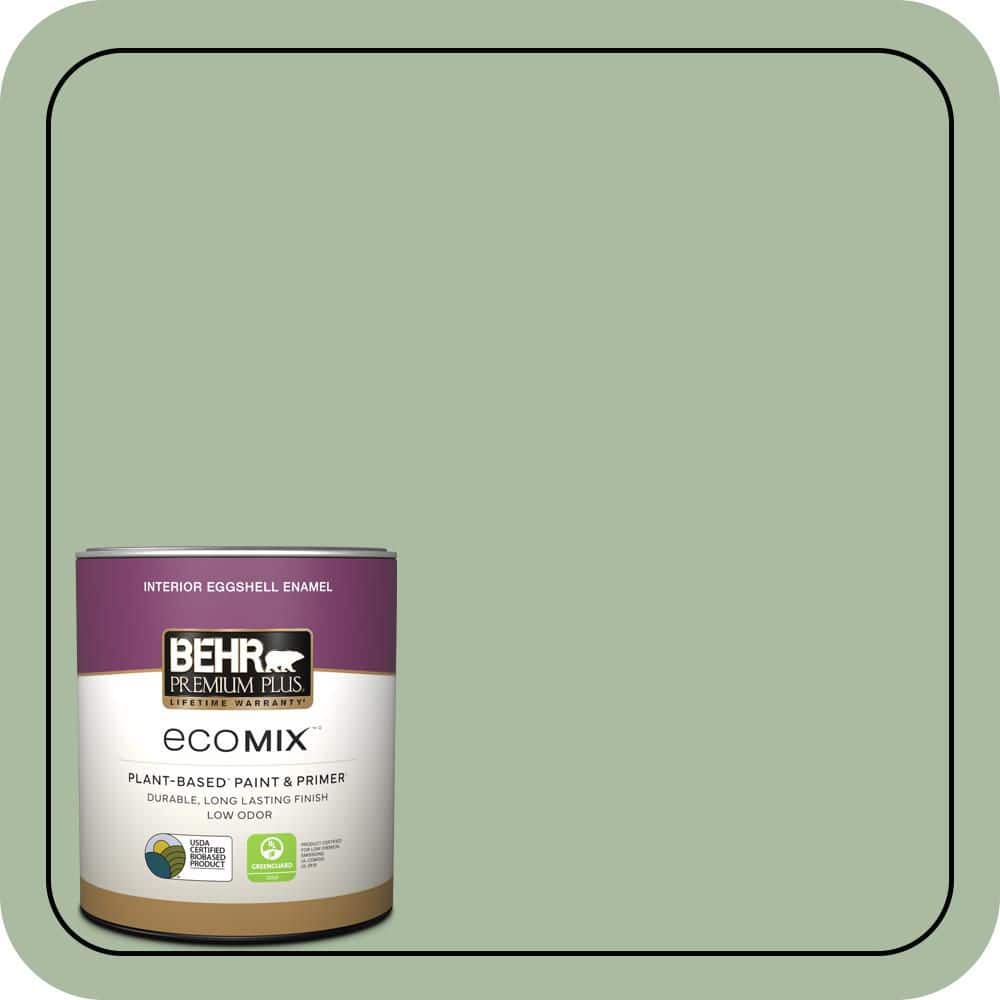 1 qt. #T17-07 Balanced Eggshell Enamel EcoMix Plant-Based Interior Paint & Primer price history on PriceWatchPro