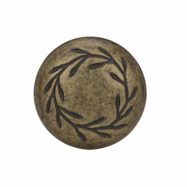 Amerock Nature's Splendor 1-5/16 in. (33 mm) Dia Weathered Brass Round  Cabinet Knob BP1581R2 - The Home Depot