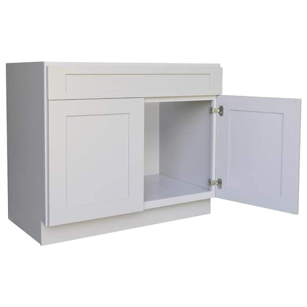  Iwell Under Sink Cabinet with 2 Doors and Shelf