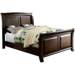 Litchville Brown Cherry Queen Bed