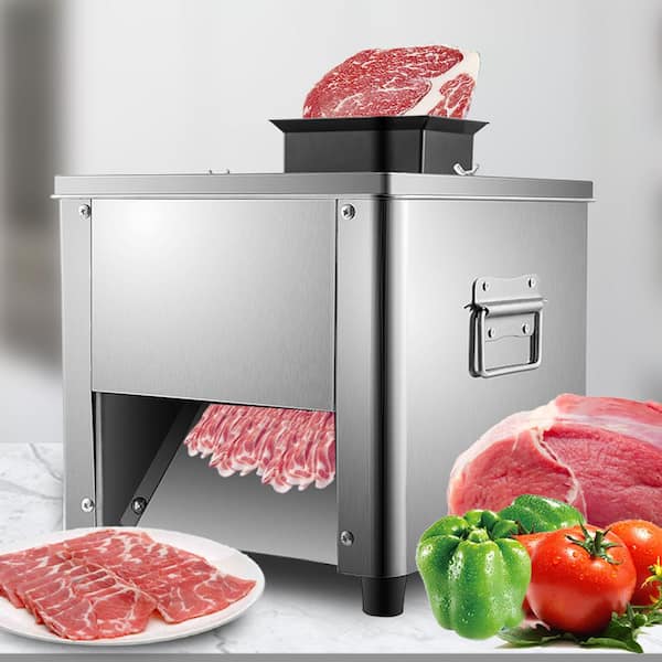 Maquina Cortar Carne Commercial High-Power Stainless Steel