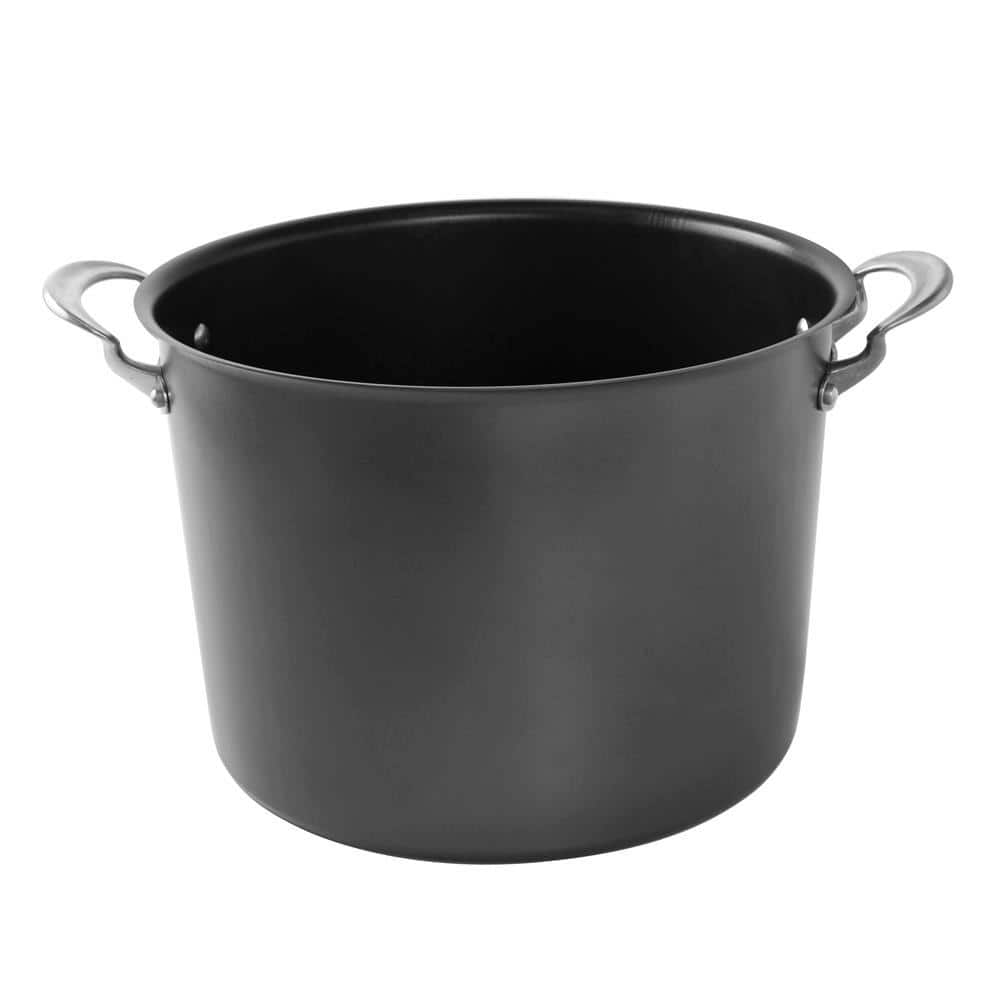 Gourmet Edge - Non-Stick Stainless Steel Stock Pot with Lid #20-3033 –  Womynhomeproducts