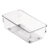 IDESIGN 6 in. x 9 in. x 2 in. Clear Linus Drawer Organizer 52606CX - The  Home Depot