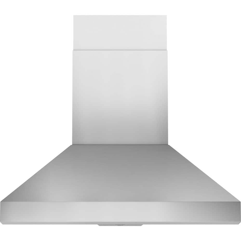 Titan 42 in. 650 CFM Ducted Island Mount Range Hood with TruHue in Stainless Steel