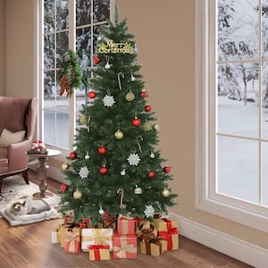 7 ft. Green Spruce Artificial Christmas Tree