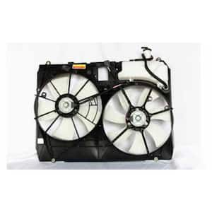 Dual Radiator and Condenser Fan Assembly 2004-2005 Toyota Sienna