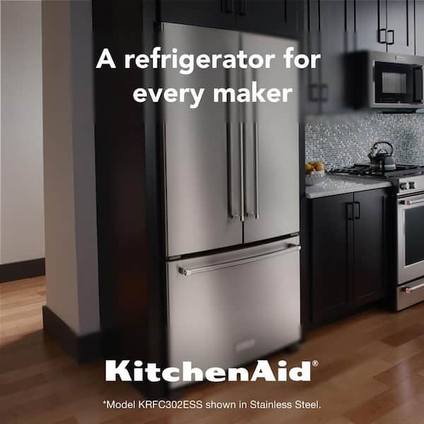 Reviews for KitchenAid 21.9 cu. ft. French Door Refrigerator in