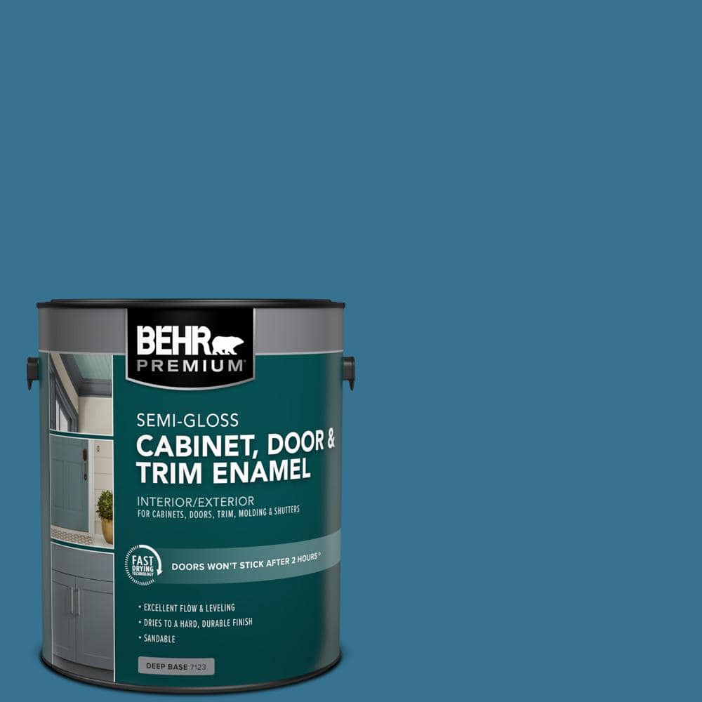 1 gal. #T18-14 Soul Search Semi-Gloss Enamel Interior/Exterior Cabinet, Door & Trim Paint price history on PriceWatchPro