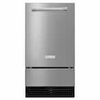 Kitchenaid 15 In. 50 Lb. Built-in Ice Maker In Printshield Stainless 