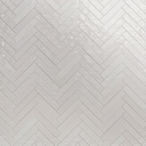 Newport Gray 2 in. x 10 in. x 11mm Polished Ceramic Subway Wall Tile (40 pieces / 5.38 sq. ft. / box)