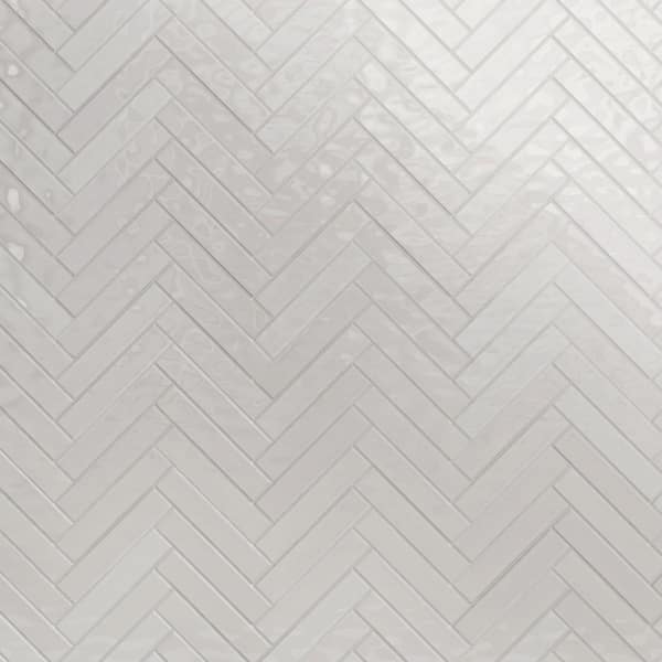 Ivy Hill Tile Newport Gray 2 in. x 10 in. x 11mm Polished Ceramic Subway Wall Tile (40 pieces / 5.38 sq. ft. / box)
