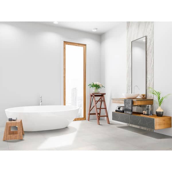 Alvara Ice 24 in. x 24 in. Polished Porcelain Floor and Wall Tile (16 sq. ft. / case)