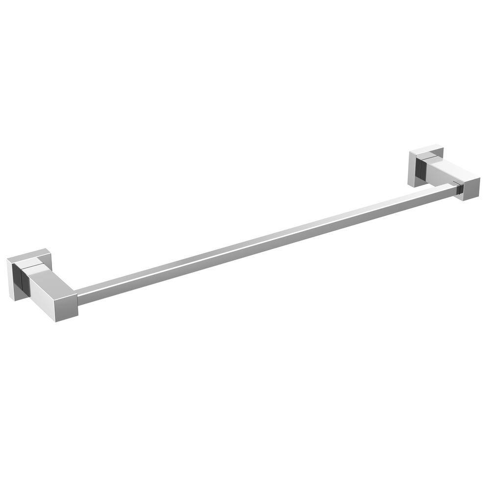 Delta Velum 18 in. Wall Mounted Single Towel Bar in Chrome IAO20818 ...