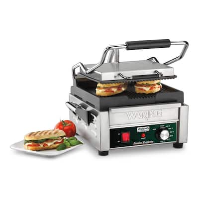 Panini Perfetto Compact Panini Grill - 120-Volt (9.75 in. x 9.25 in. Cooking Surface)