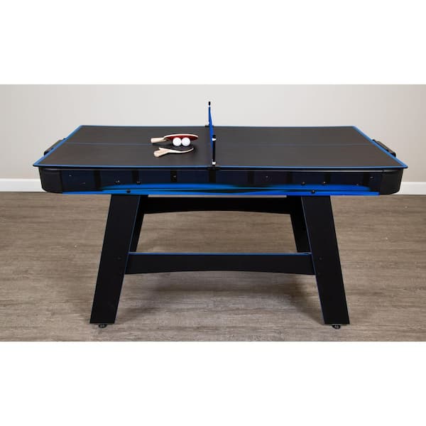 Hall of Games 66 Air Powered Hockey with Table Tennis Top