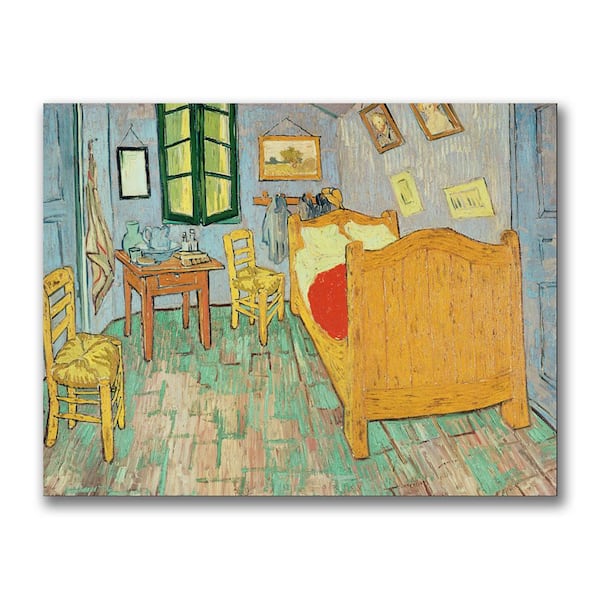 24 in. x 32 in. Van Goghs Bedroom at Arles Canvas Art