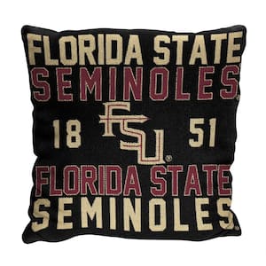 NCAA Florida State Stacked Multi-Colored Pillow