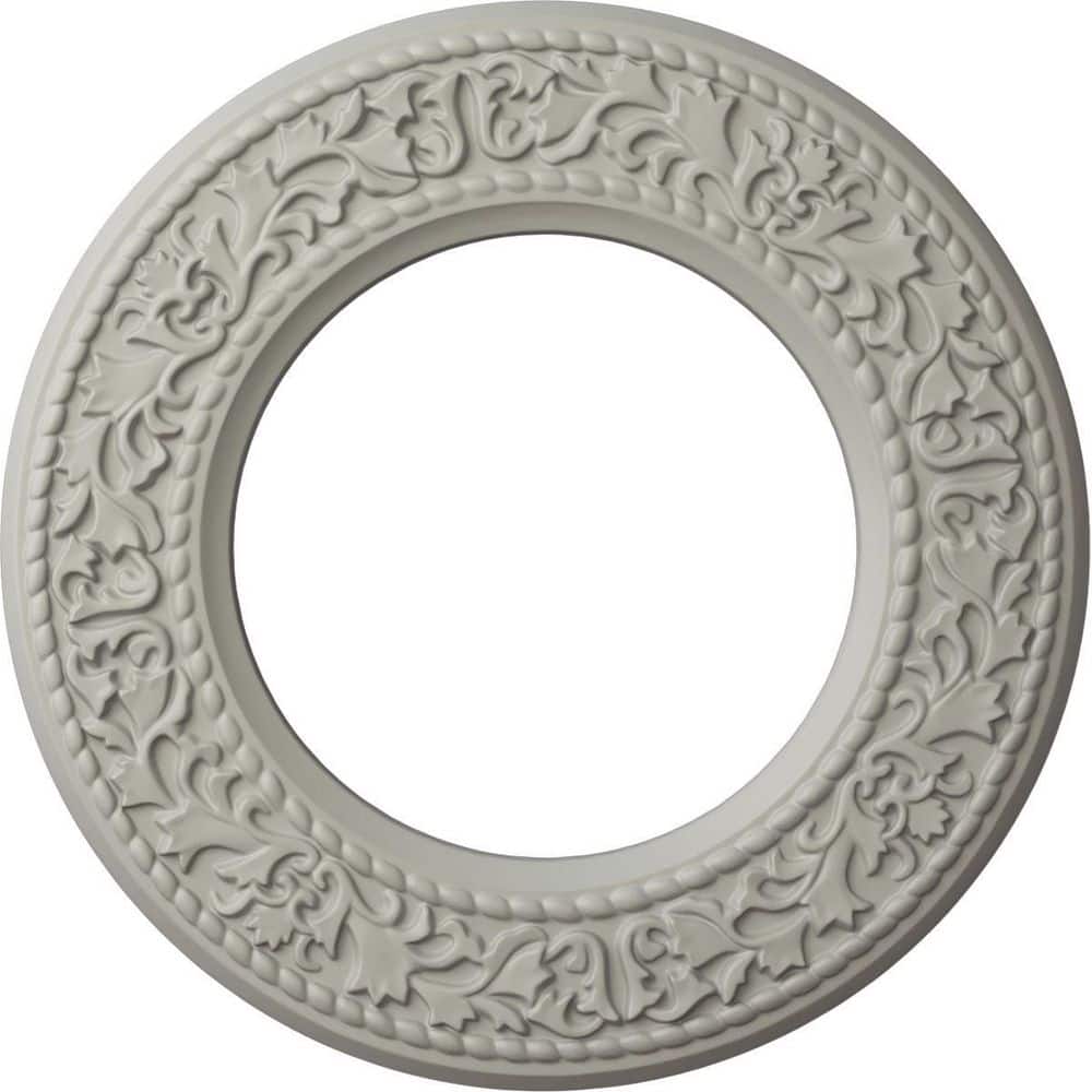 Pot of Cream Polyurethane Decorative Ceiling Medallion