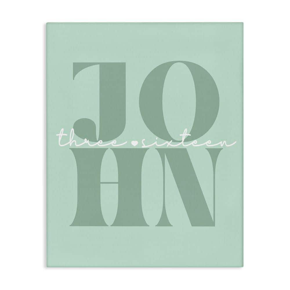 John Proverb on Green by Daphne Polselli Unframed Religious Graphic Art Print 48 in. x 36 in. price history on PriceWatchPro
