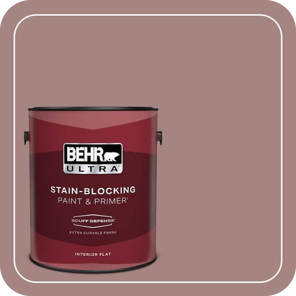 BEHR ULTRA 1 gal. #700B-4 Muse Extra Durable Flat Interior Paint & Primer