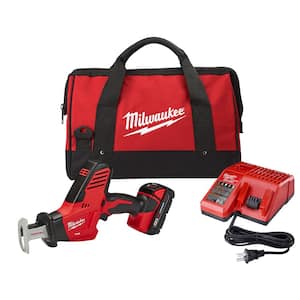 M18 18V Lithium-Ion Cordless HACKZALL Reciprocating Saw Kit with (1) 3.0Ah Battery, Charger and Tool Bag