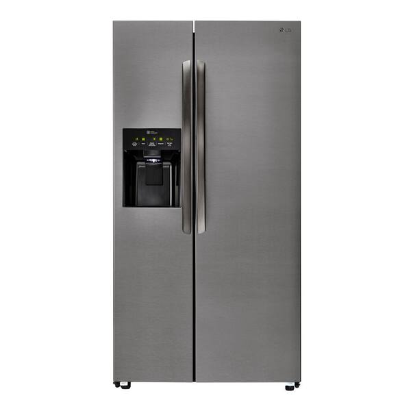 LG 26.2 cu. ft. Side by Side Refrigerator in Dark Graphite