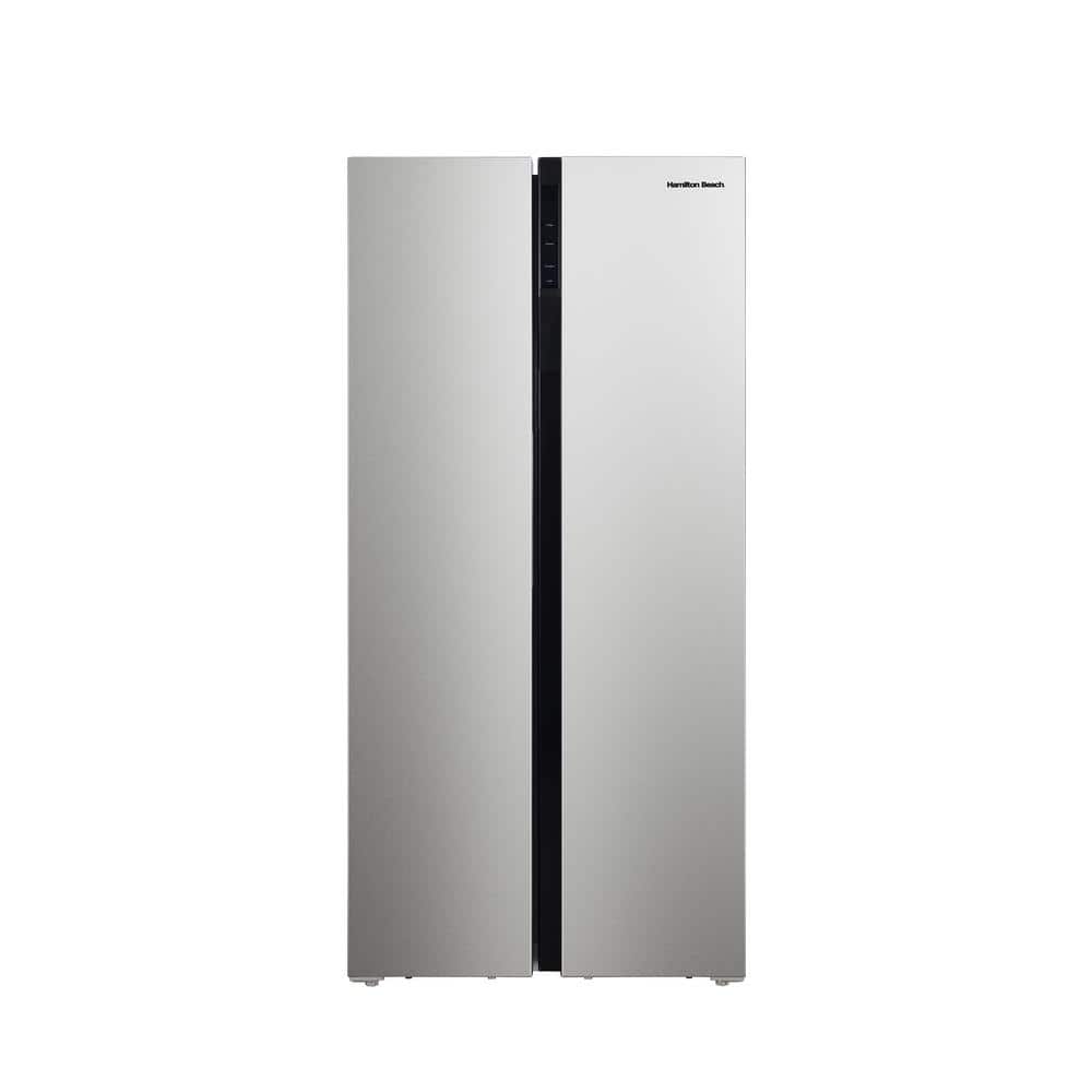 20.6 cu. ft. Countertop Depth Side-by-Side Refrigerator in Stainless Steel Look
