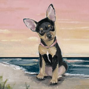 "Booker Is Amazed" by Eyre Tarney Unframed Canvas Animal Art Print 40 in. x 40 in.