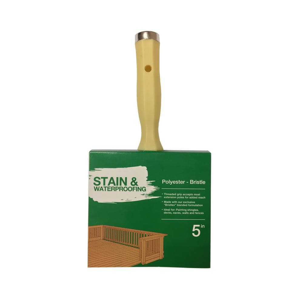 Precision Defined Deck Stain Brush, 5-Inch Deck Brush for Paints, Stains  and Sealers, PD-DB105 - Ralphs