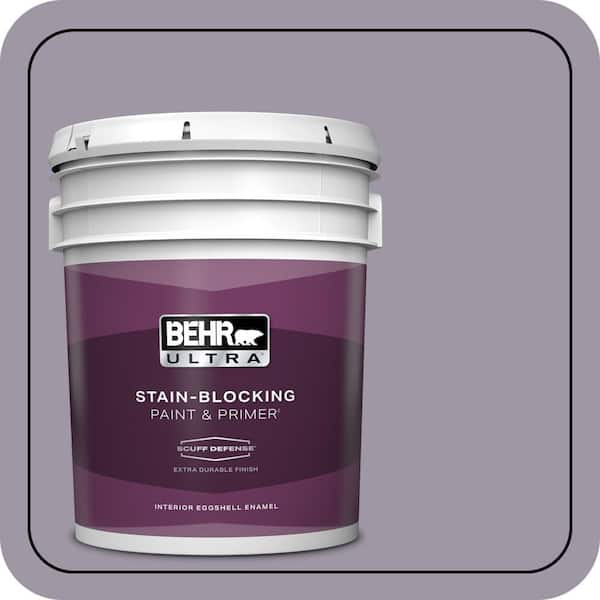 BEHR ULTRA 5 gal. #N100-4 Fortune Extra Durable Eggshell Enamel Interior Paint & Primer