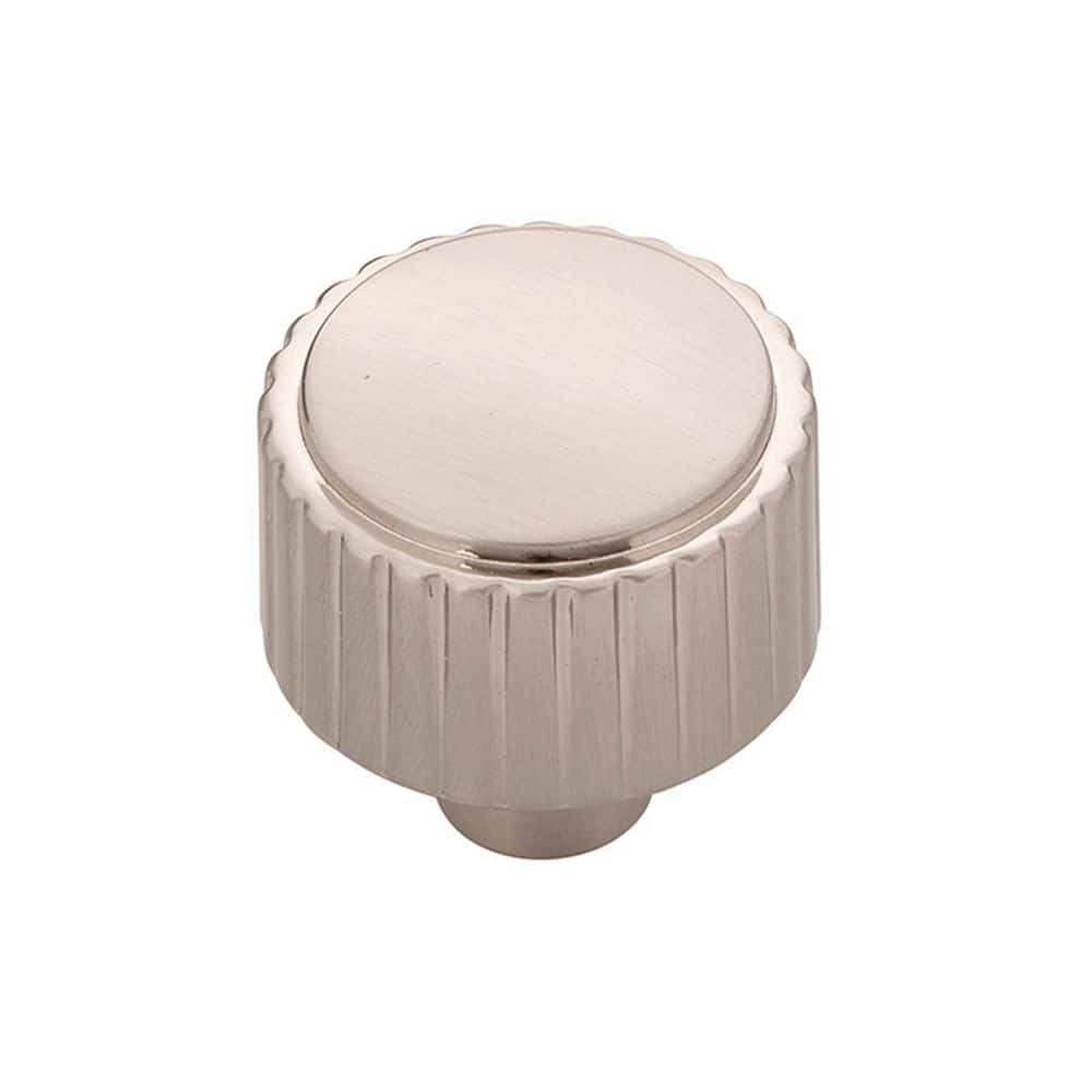 "Sinclaire Collection Knob 1-1/4 "" Diameter Cabinet Knob Satin Nickel Round Cabinet Knob" price history on PriceWatchPro