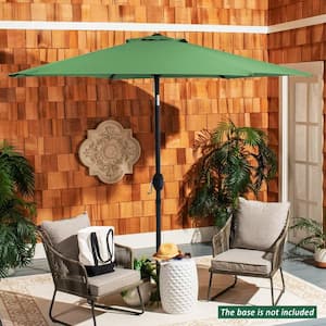 7.5 ft. Outdoor Patio Umbrella with Button Tilt in Green