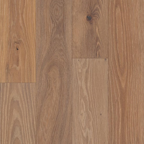 Take Home Sample - Rockbridge Oak Waterproof Wire Brushed Engineered Hardwood Flooring