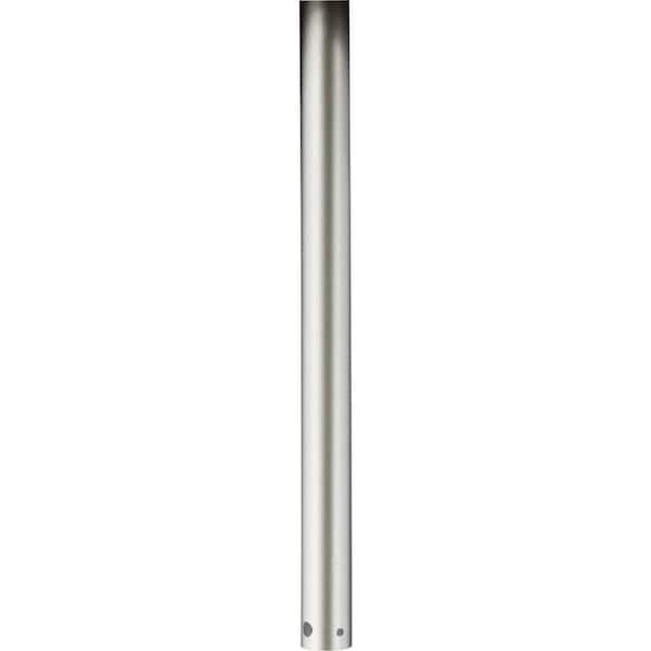 Progress Lighting 18 in. Painted Nickel Ceiling Fan Downrod