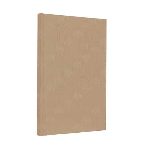 LIFEART CABINETRY Lancaster 2 in. H W x 24 in. D x 34.5 in. H in Natural Wood Dishwasher End Panel