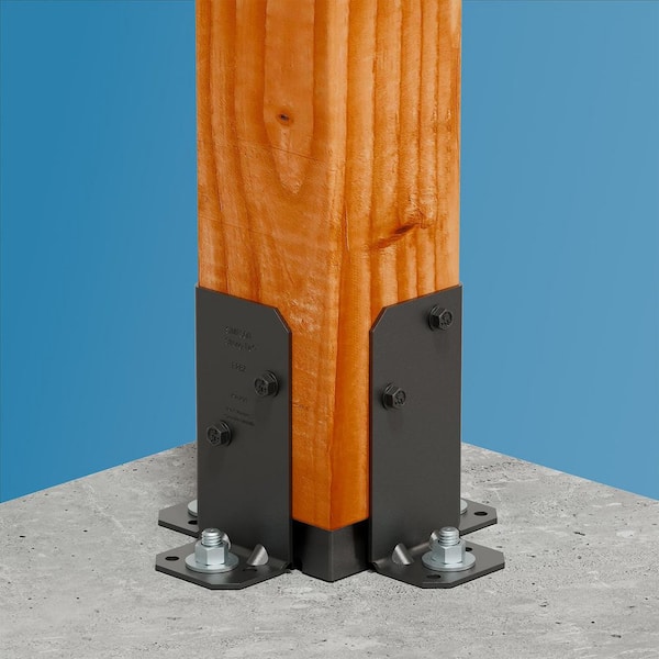 Simpson Strong-Tie Outdoor Accents RPBPC ZMAX, Black Powder-Coated