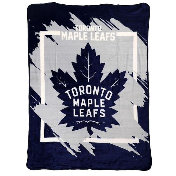 THE NORTHWEST GROUP NHL Dimensional Maple Leafs Micro Raschel Throw