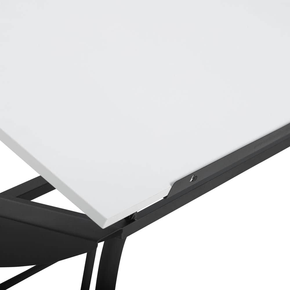 TriFlex White Adjustable Height Craft and Drawing Desk