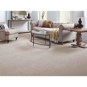 Bayburn  - Treasure Chest - Brown 15 ft. 24 oz. Polyester Pattern Installed Carpet