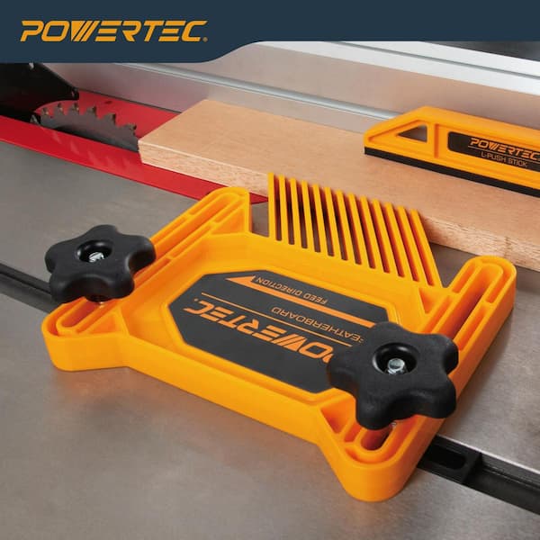 Dual Universal Featherboards for Multi-Functional Woodworking with Flex and Miter Lock System (2-Pack)