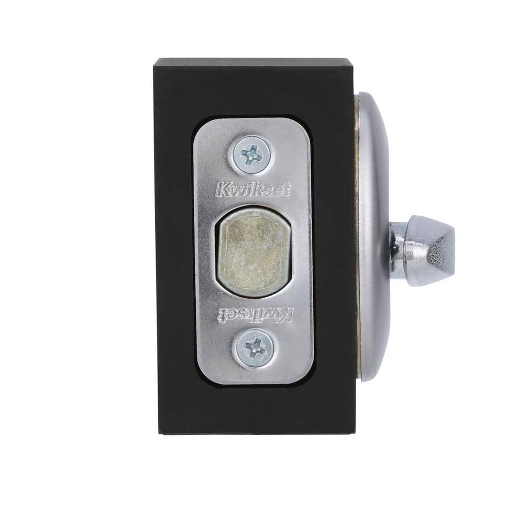 Satin Chrome Round Thumbturn Deadbolt for Doors