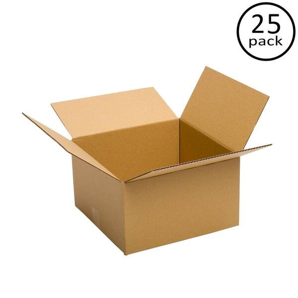 Pratt Retail Specialties 14 in. L x 14 in. W x 10 in. D Moving Box (25-Pack)