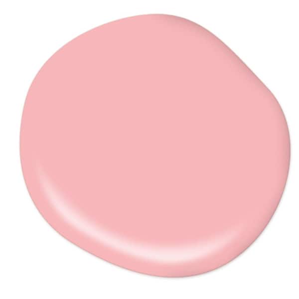 BEHR PREMIUM PLUS 1 gal. #130A-3 Ballerina Pink Flat Low Odor Interior Paint  & Primer 140001 - The Home Depot