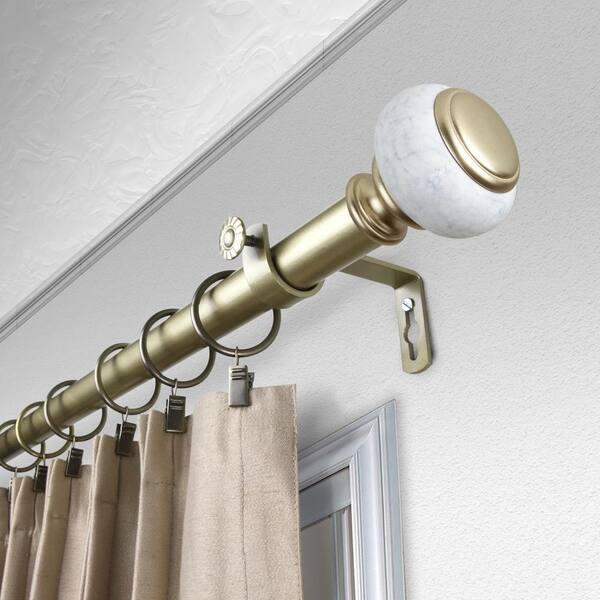 1 inch curtain rod